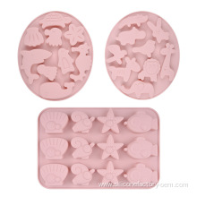 Resistant Square Design Plastic Chocolate Mold